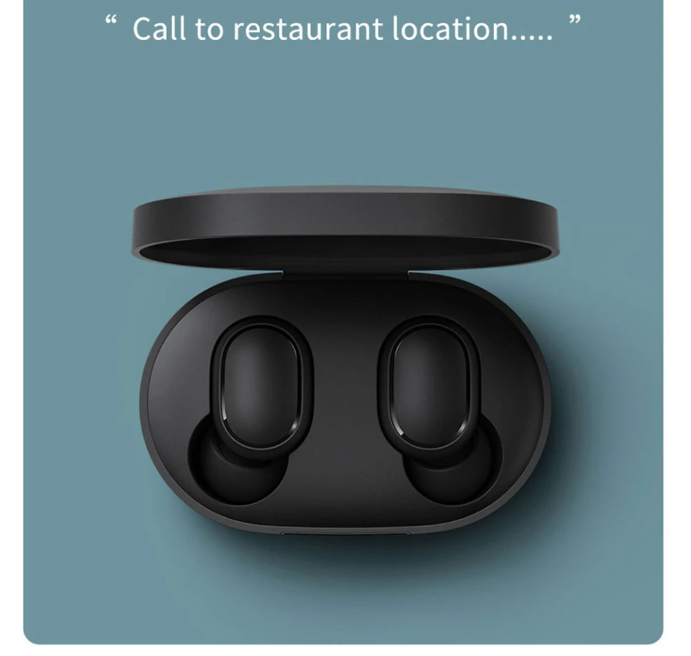 Xiaomi AirDots Redmi True беспроводной стерео наушники СПЦ Bluetooth 5,0 спортивные наушники с микрофоном Handsfree гарнитура