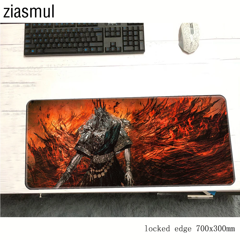 Коврик для мыши dark souls 700x300x3 мм коврики xl компьютерный Для Мыши игровые аксессуары