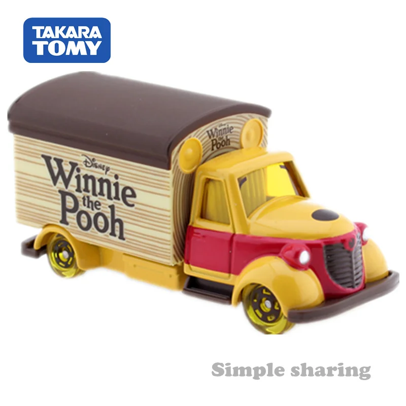 Takara Tomy Tomica Disney Motors Goody Carry Винни Пух литой металлический популярный миниатюрный