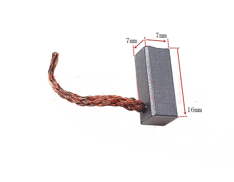 Щетка карбоновая для автомобильного двигателя DC электронный вентилятор щетки