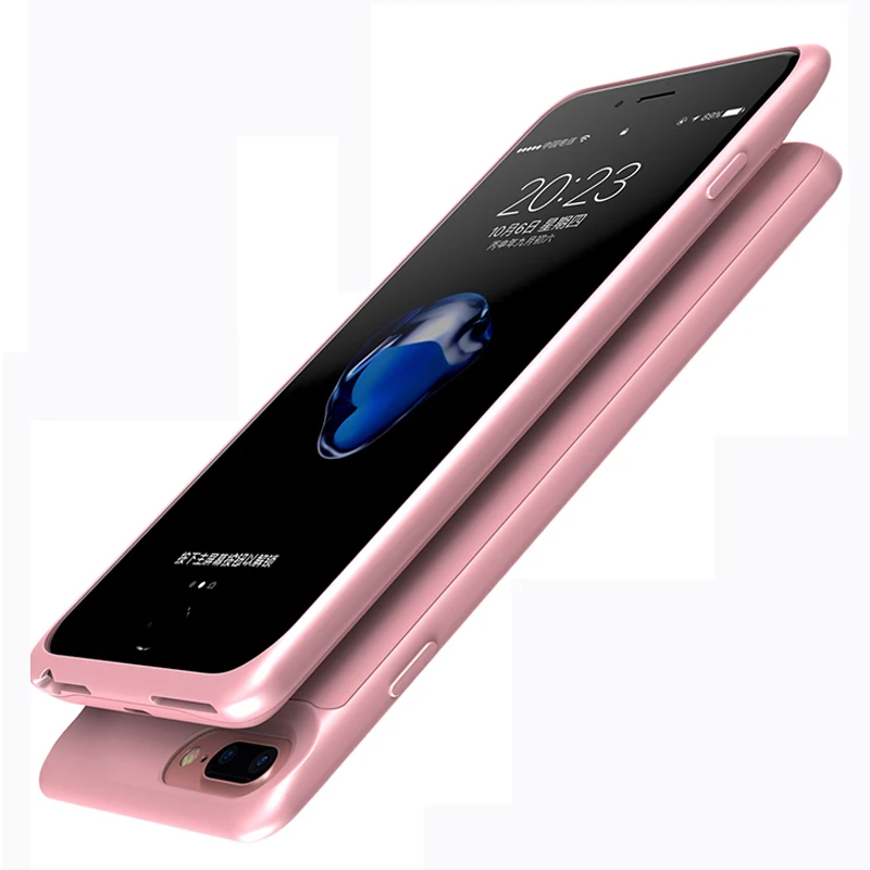 Чехол для зарядного устройства 5000nAh iPhone 6 7 8 портативный внешний аккумулятор