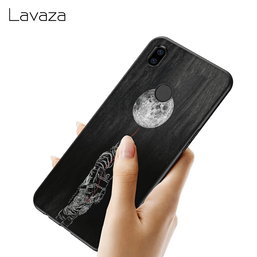 Lavaza Astronaut Drawing Black and White Soft Silicone Cover for Huawei Mate 10 20 P8 P9 P10 P20 P30 Lite Pro P Smart 2019 Case | Мобильные