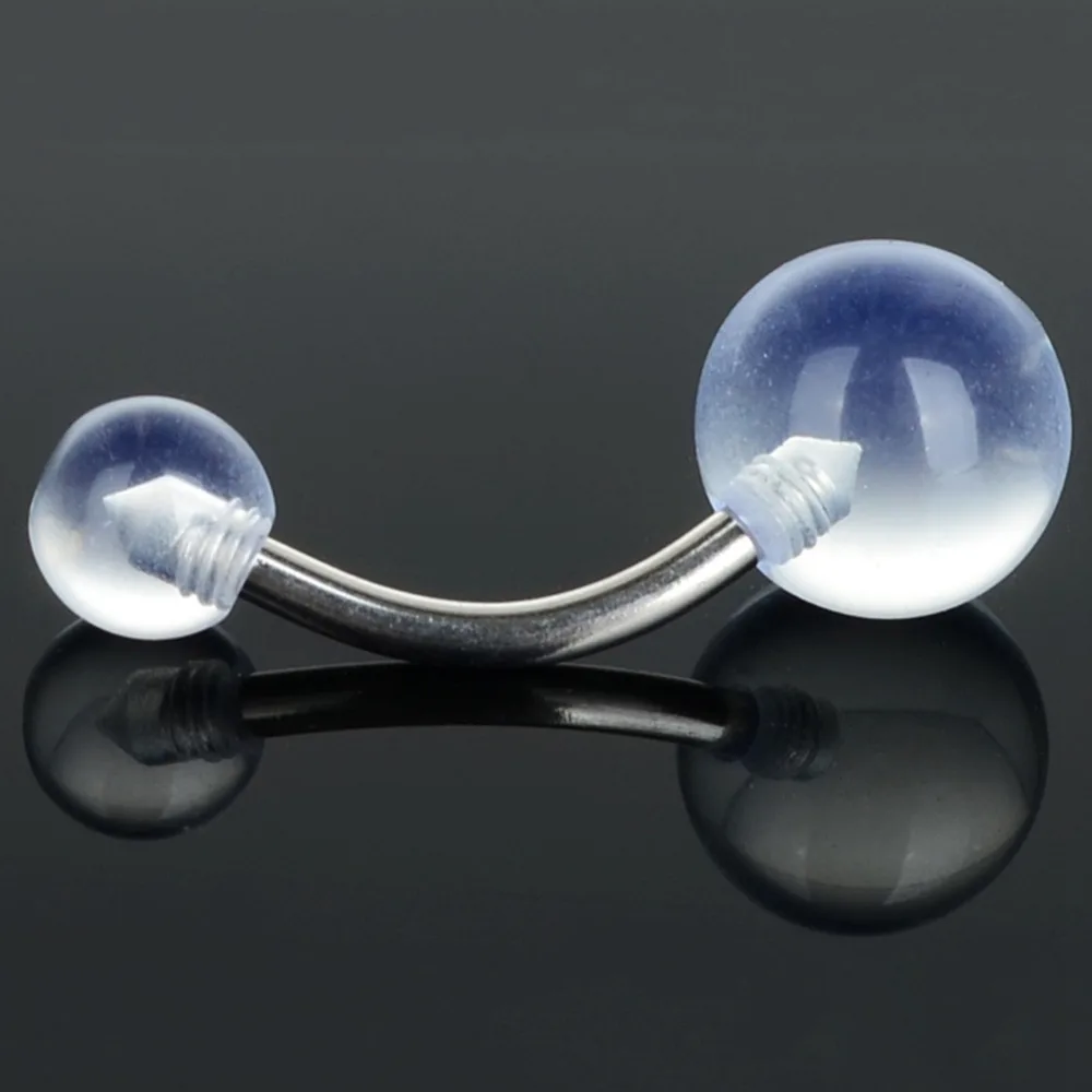 5 шт. живота язык штангу Кольца нос кольцо бровей лабретка губ комплект