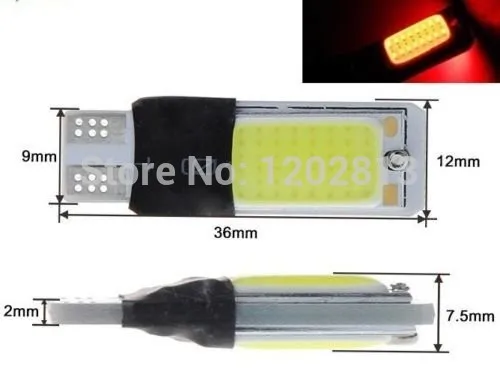 20 шт. Светодиодная лампа Cob Pingo T10 Canbus Farolet Alto Brilho W5w Led 6000k 5w 12v Бесплатная