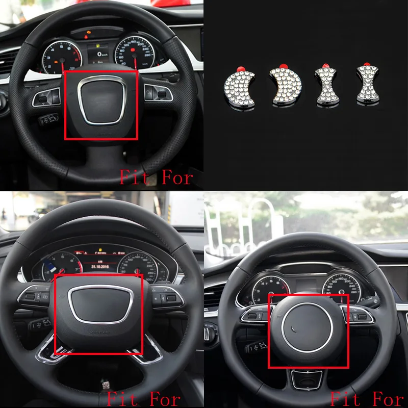 4 шт. Обложка для руля Audi A8 D3 D4 07 17 и Q5 09 Q7 17|trim cover|trim auditrim wheel |