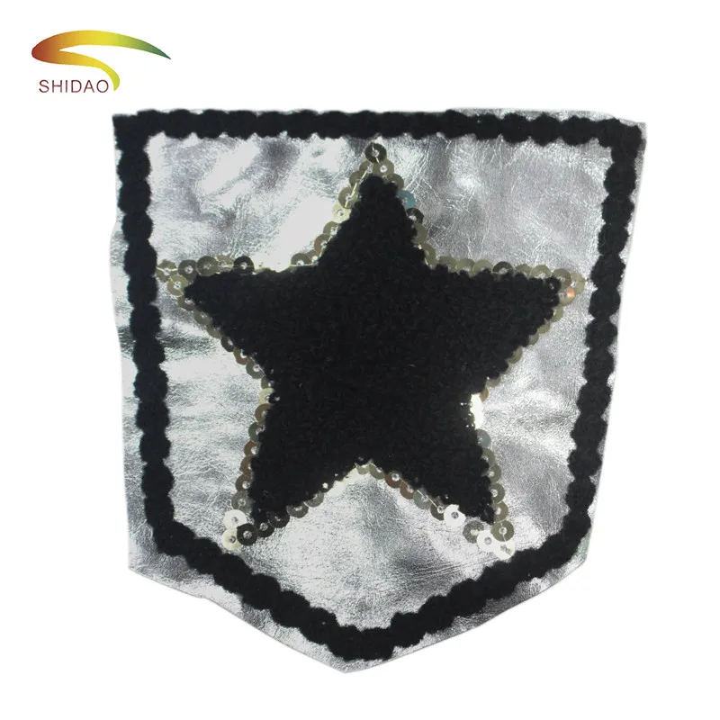 Звездный рисунок искусственная вышивка одежды сделай сам утюжок на футболке