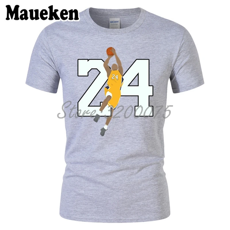 Мужская футболка Kobe Bryant 24 с круглым вырезом W19032301|t shirt men|t shirtshirt men |