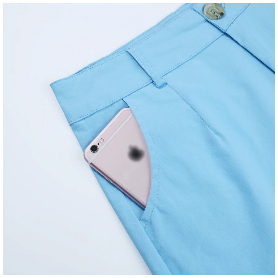 Женские шорты размера плюс 3XL, 95% хлопок, офисные женские прямые шорты, женская одежда, повседневные шорты цвета хаки