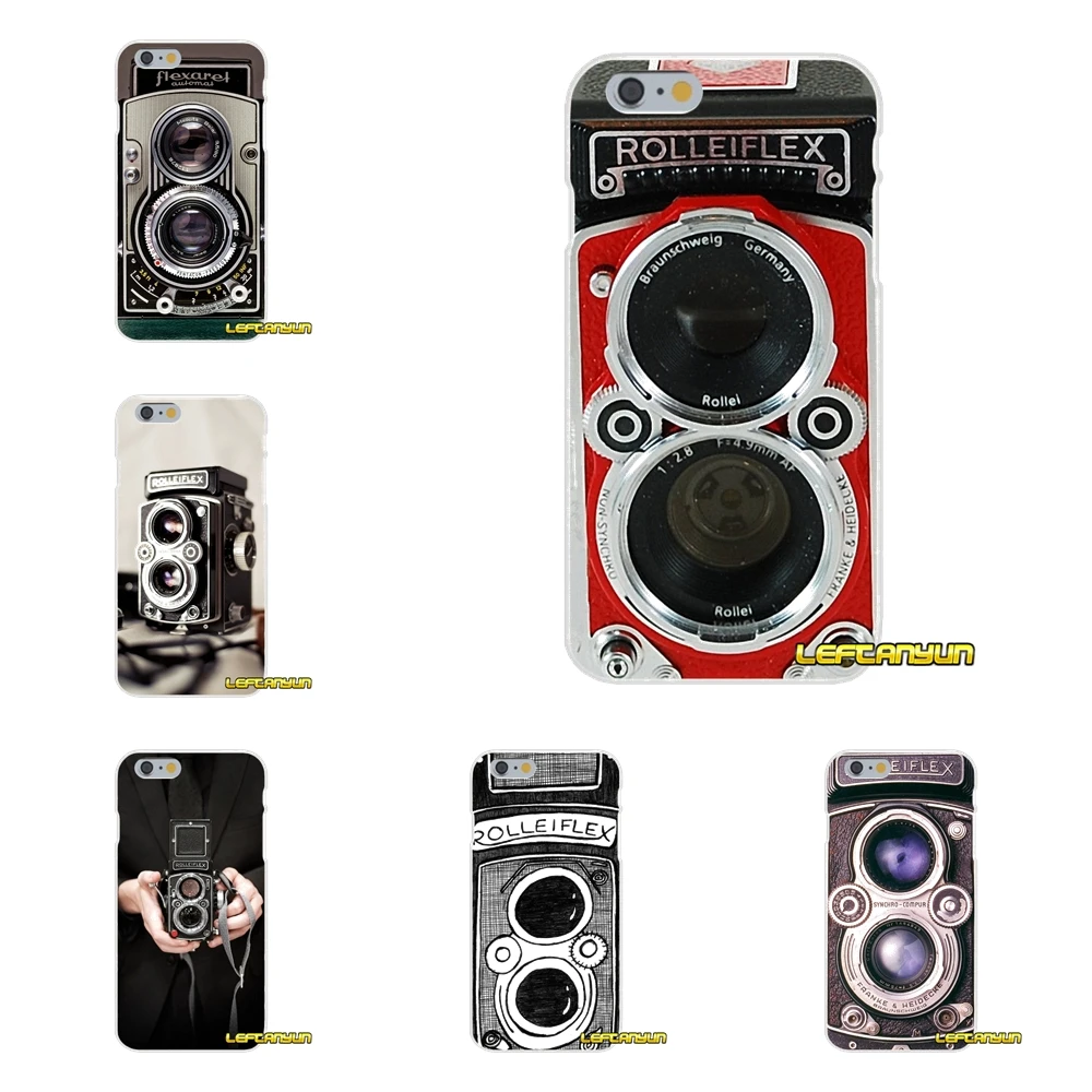 Аксессуары чехлы для телефонов Чехлы iPhone X 4 4S 5 5S 5C SE 6 6S 7 8 Plus Rolleiflex Винтаж Ретро