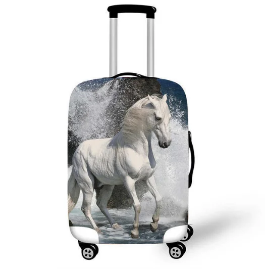 009 18 ''-32'' толстый Дорожный чемодан защитный чехол Аксессуары для путешествий против царапин эластичная Пылезащитная крышка багажного отделения чемодан - Цвет: 009