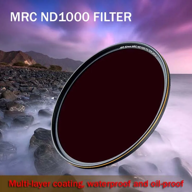 67 72 77 82 мм нейтральная плотность MRC ND1000 Оптический стеклянный фильтр для объектива с покрытием для Canon Nikon sony Pentax Объективы для камер ND 1000