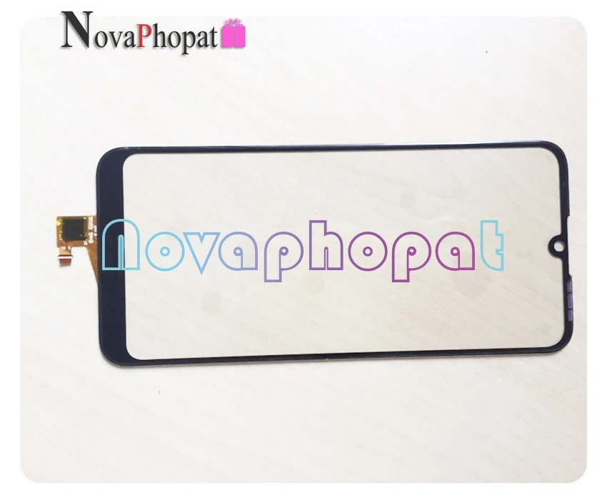 Novaphopat черный/белый датчик для Huawei Y6 2019 / Prime Pro сенсорный экран дигитайзер
