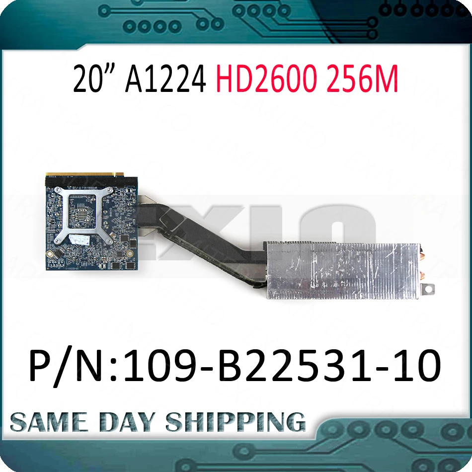 661 4672 для Apple iMac 20 &quotA1224 ранняя 2008 VGA карта с теплоотводом HD 2600 HD2600 256M 256MB видеокарта