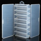 14 отделений, коробка для рыболовных снастей, приманка, крючки, коробка, чехол для хранения приманки, Рыболовный инструмент, органайзер, Сортировочная коробка