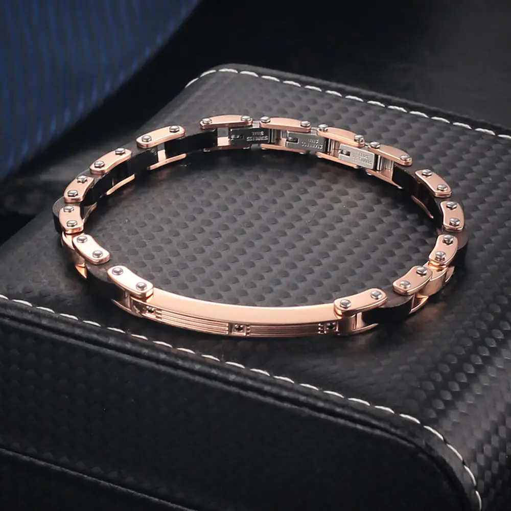 Moocare мужской женский деревянный браслет из нержавеющей стали наручный для