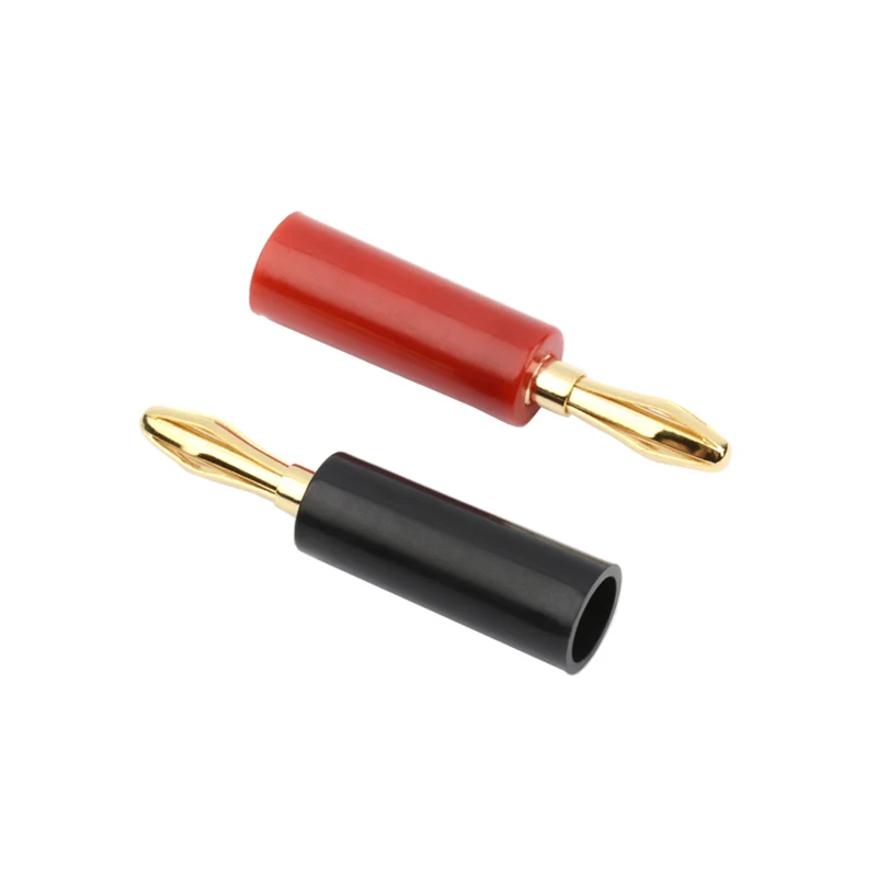 100 шт. Разъем типа &quotбанан&quot 4 мм без сварки аудио усилитель мощности Клеммная