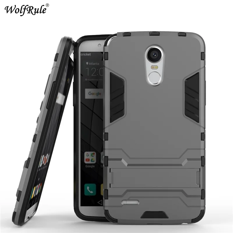 WolfRule для LG Stylus 3 Чехол антидетонационный силиконовый и ПК держатель чехол Stylo LS777