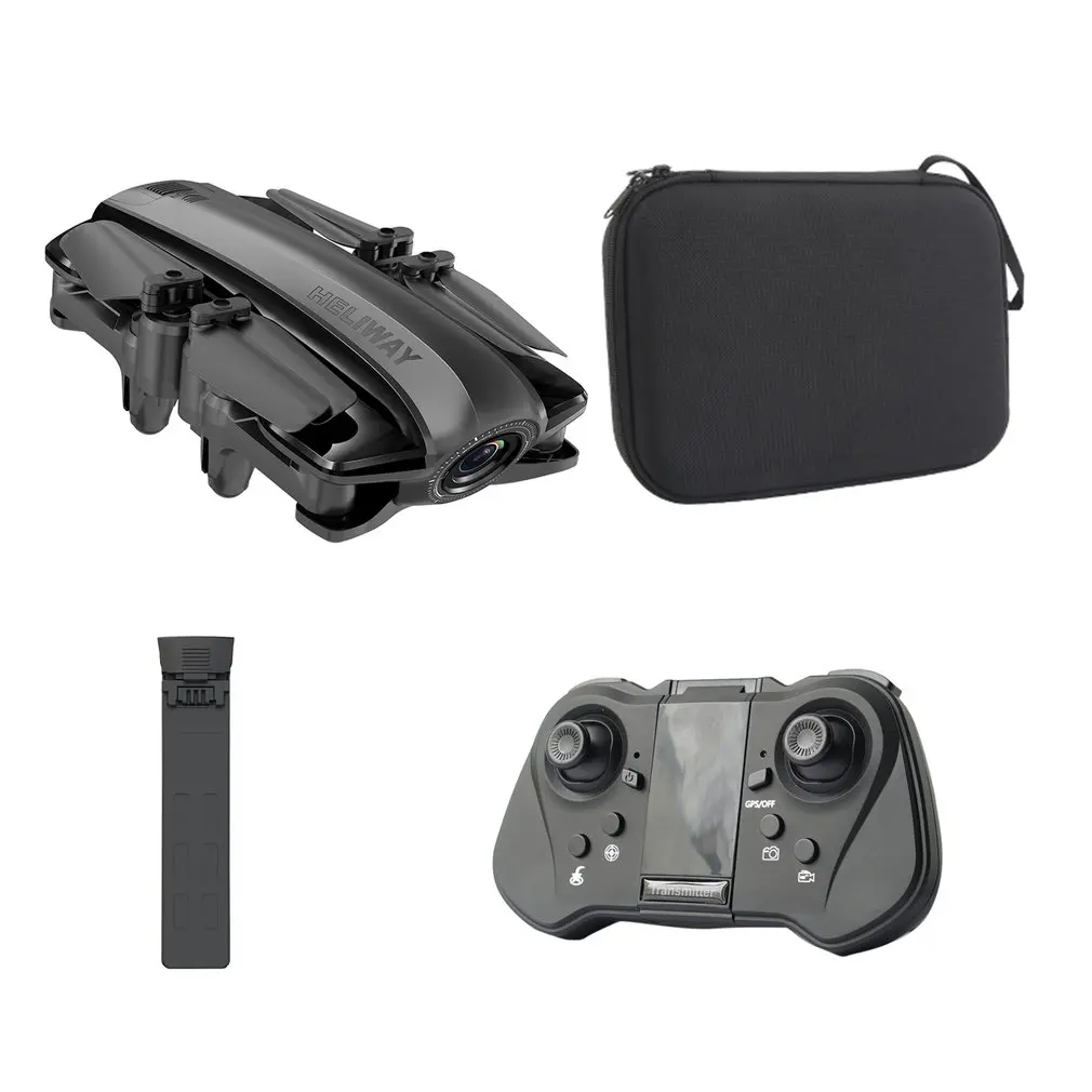 bag 1B 912 складной gps-дрон ветростойкий автоматический возврат 1080P воздушный пульт дистанционного управления четырехосный авиационный ящик - Цвет: bag 1B