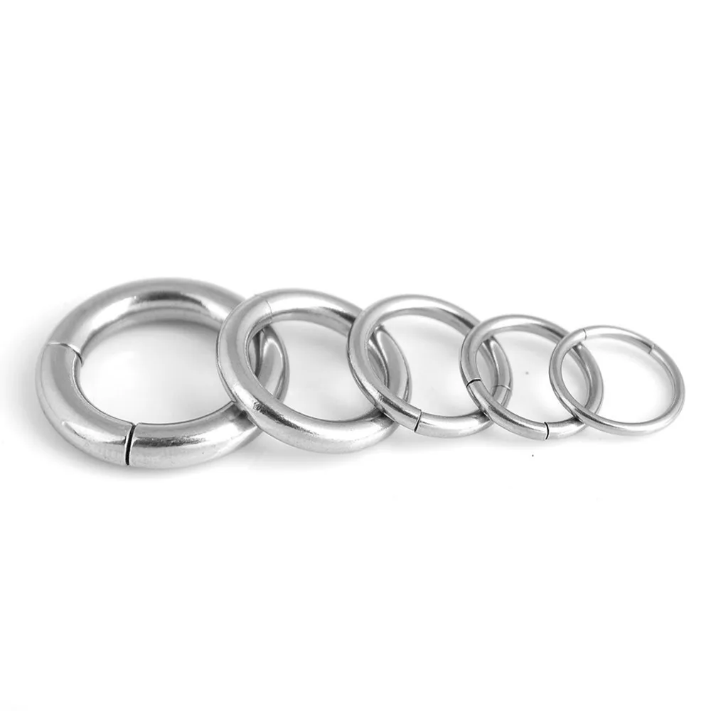 Модные Сегмент губ нос сосок бровь кольцо шпильки нержавеющая сталь пирсинг