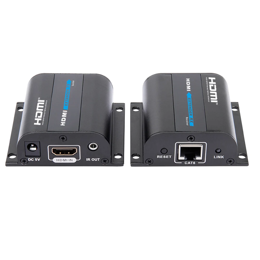 LKV372A HD 1080P HDMI Сетевой удлинитель передает AV сигнал до 50 м с ИК управлением CAT6 RJ45