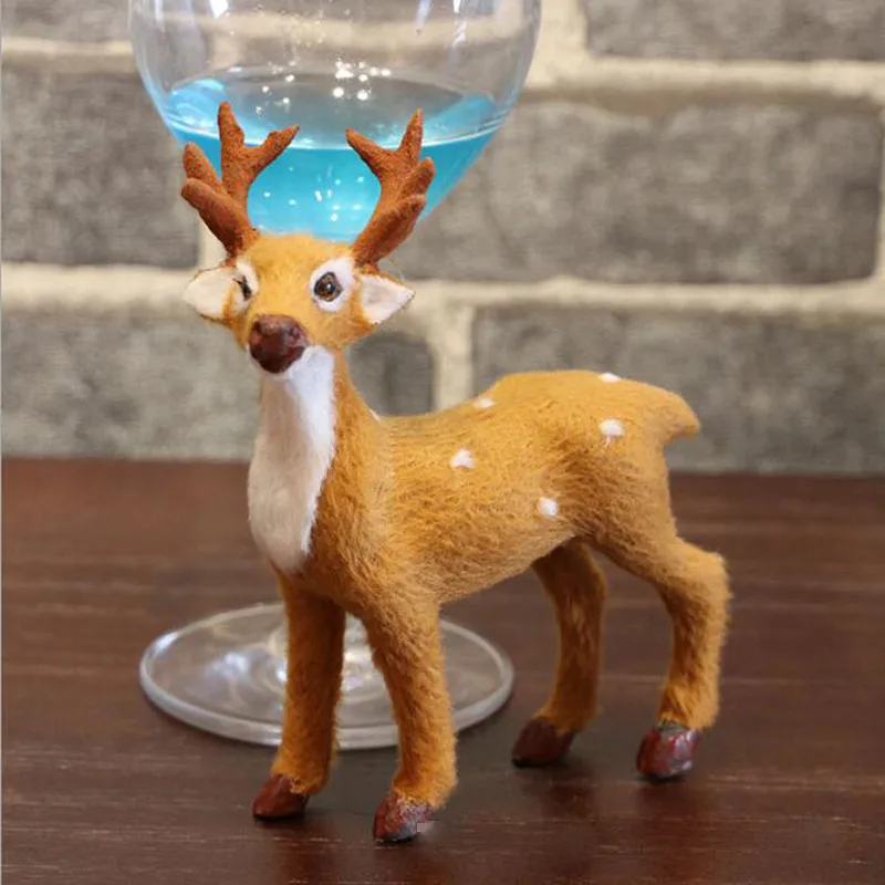 1 шт./лот рождественские украшения в виде мини-лося и крупного рогатого скота