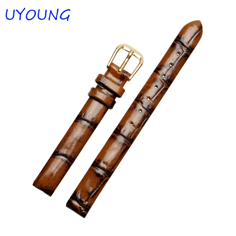 Ремешок для часов из натуральной кожи 6/8/10 мм | Наручные часы