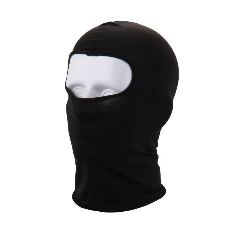 Cycling Cap-009-BLA Мужские и женские велосипедные шапки, маска на все лицо, тонкие дышащие ветрозащитные велосипедные шапки для рыбалки, спорта на открытом воздухе - Цвет: Cycling Cap-009-BLA