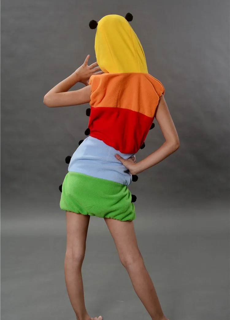 The caterpillar clothing Halloween Costume Adult Children cosplay costume for carnival party top quality | Тематическая одежда и