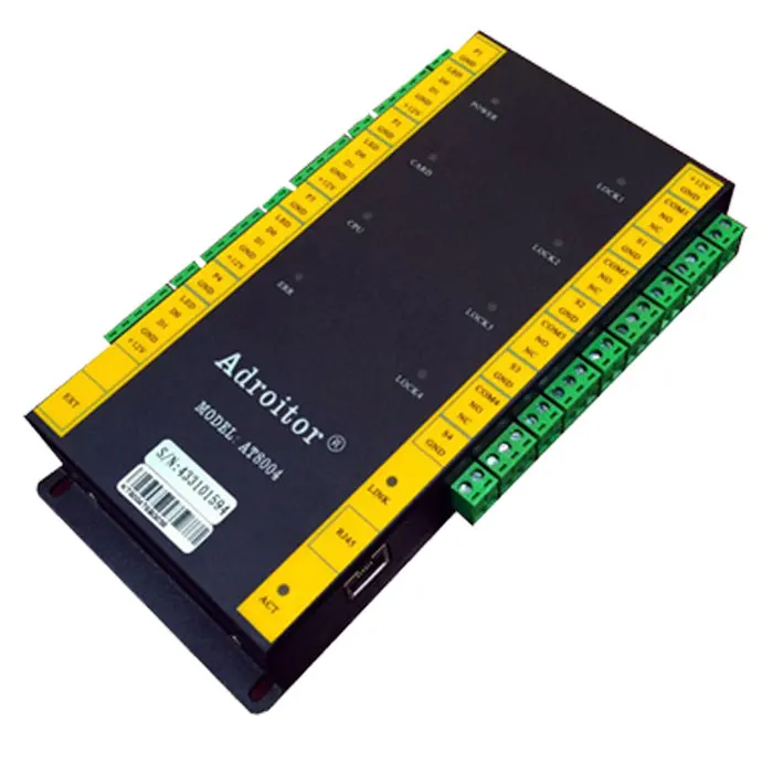 Wiegand бренд 32-бит TCP/IP four двери Управление& Мощность чехол 110 V/220 V вариант Поддержка программного обеспечения/web/смартфона/пожарной сигнализации и так далее
