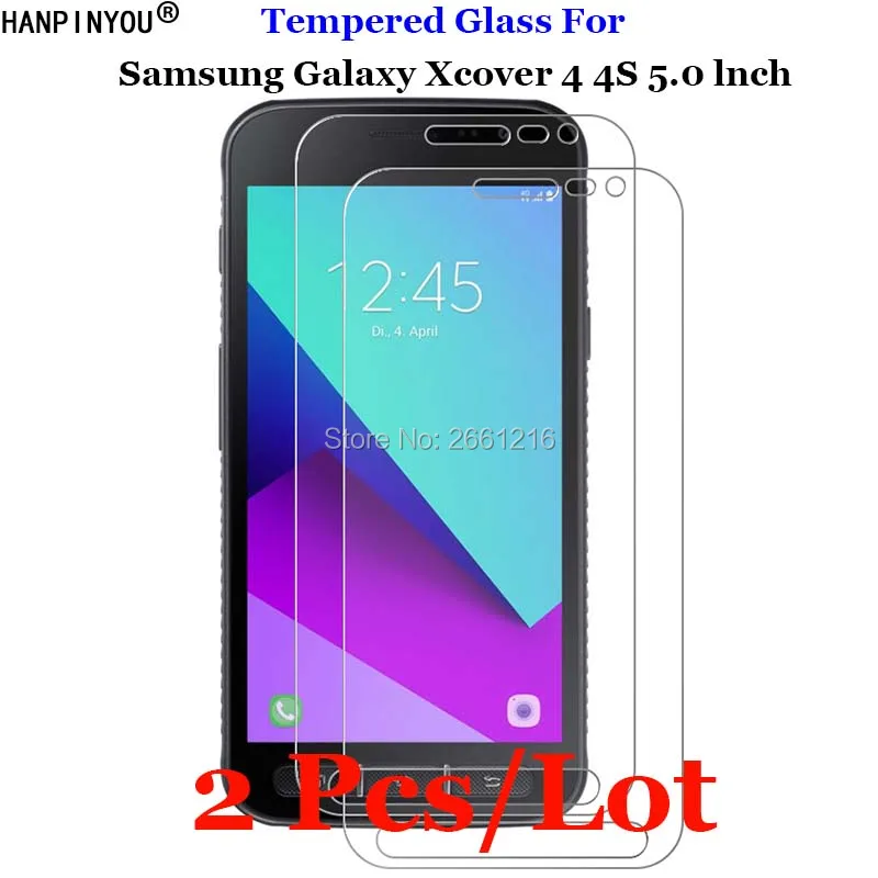 2 шт./партия для samsung Xcover4s Xcover4 закаленное стекло 9H 2.5D Премиум Защитная пленка для экрана для samsung Galaxy Xcover 4 4S 5,0"