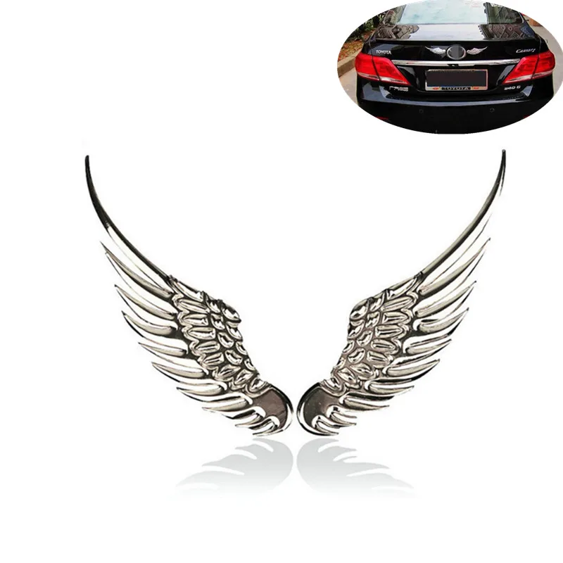 1 Pair Car Styling 3D Wings Sticker Accessories for Lifan X60 Cebrium Solano New Celliya Smily Geely X7 EC7 | Автомобили и