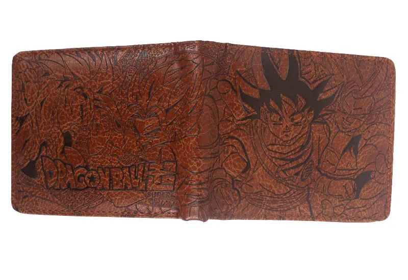 Мужские кошельки мультфильм аниме dragon ball z goku кошелек с монеткой карман карта, держатель, фото держатель
