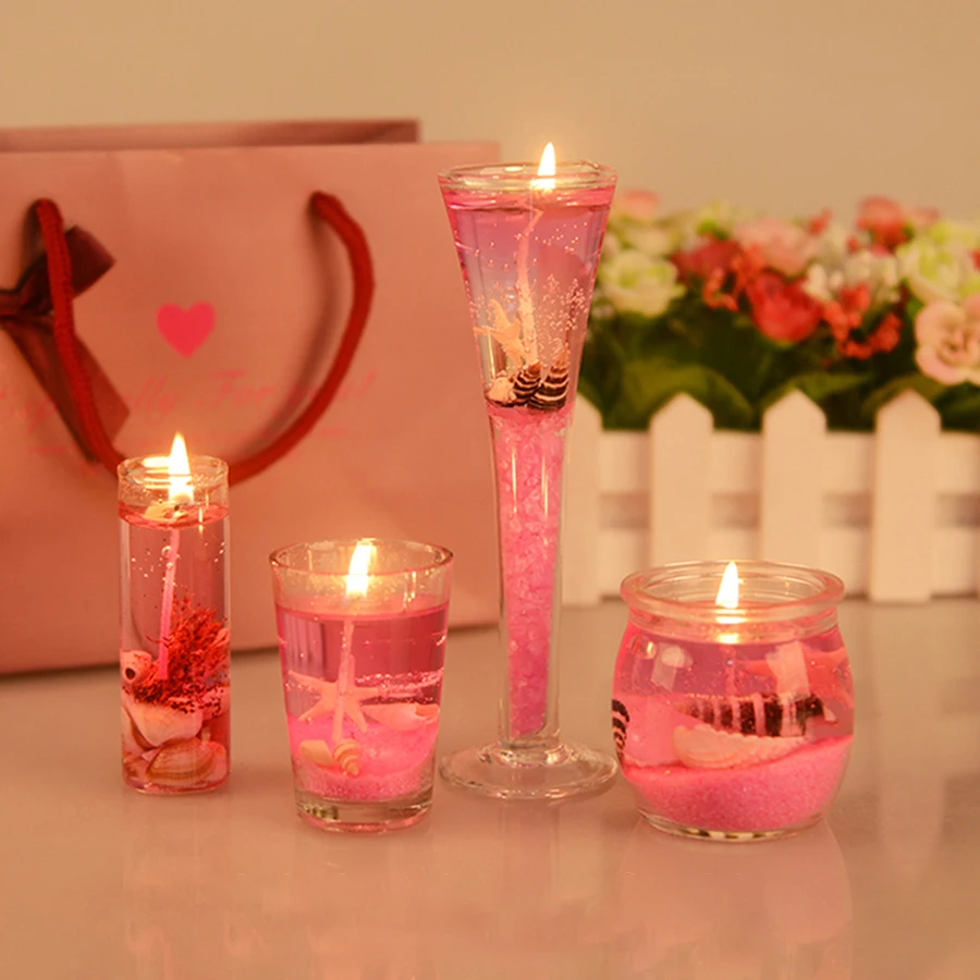 Романтический Творческий день рождения свечи ароматические Рождественский