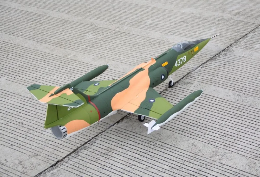 Электрический радиоуправляемый самолет окончательного Би F104 F-104 70 мм edf реактивный самолет 6 S с самонастраиваемым устройством