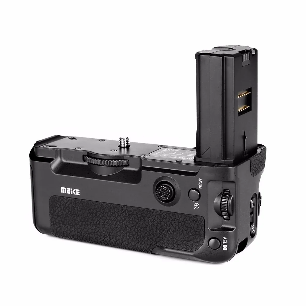 Mcoplus Meike MK-A9 Pro Вертикальная Батарейная ручка с пультом дистанционного управления 2,4 ГГц для камеры sony A9 A7RIII A7III A7 III