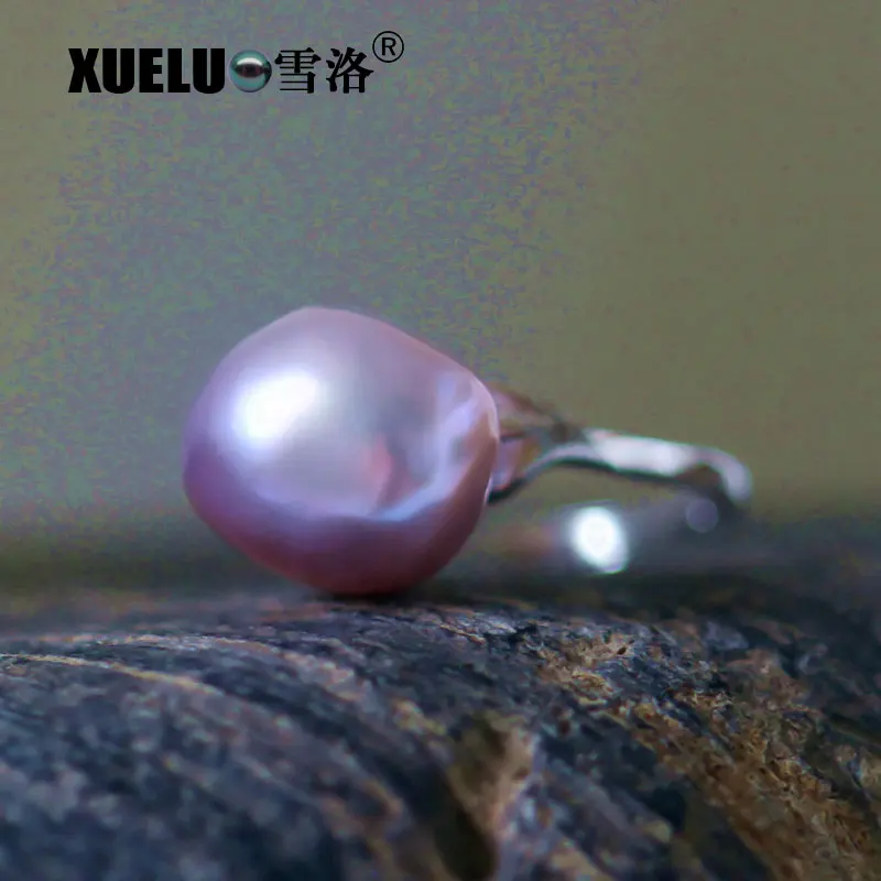 XUELUO Настоящее серебро 925 пробы модное кольцо большое искусственное в стиле