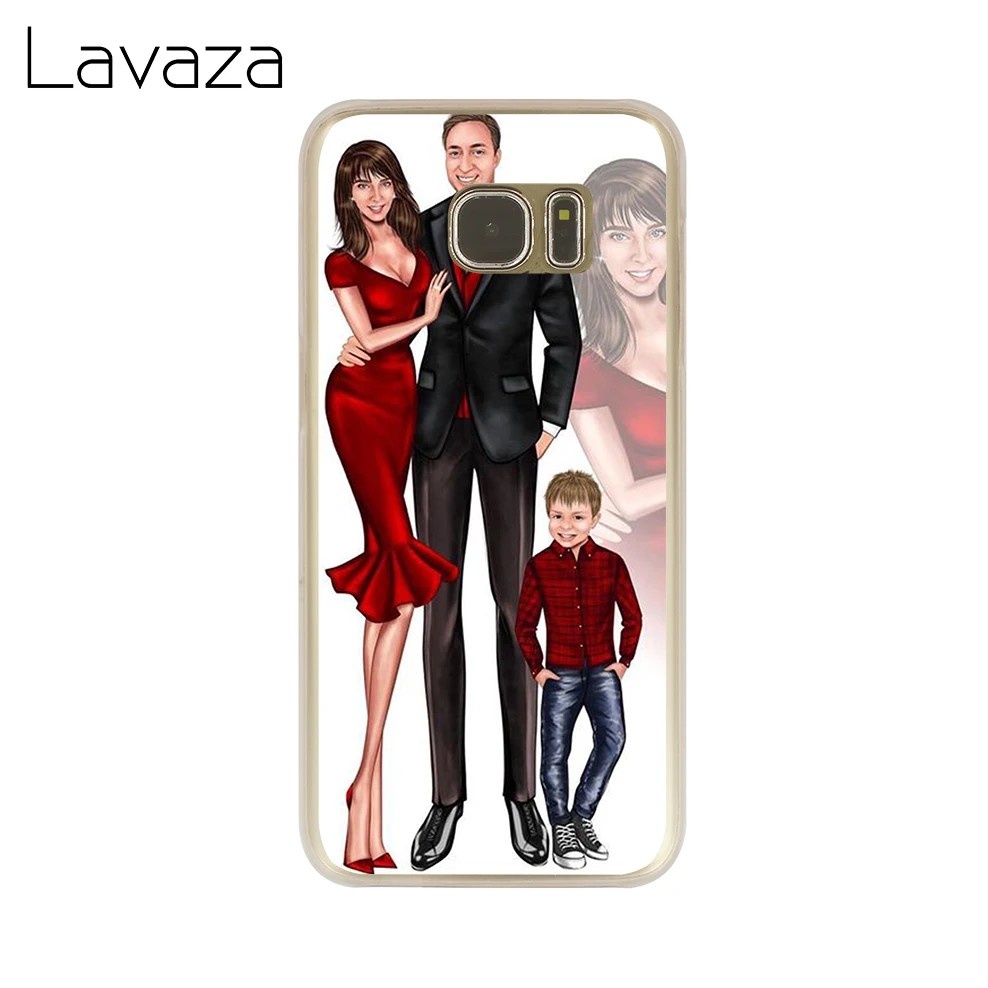 Чехол для телефона Lavaza Baby Mom girl princess samsung Galaxy S10 S10E S9 S8 Plus S7 S6 Edge &amp Note 8 9 | Мобильные