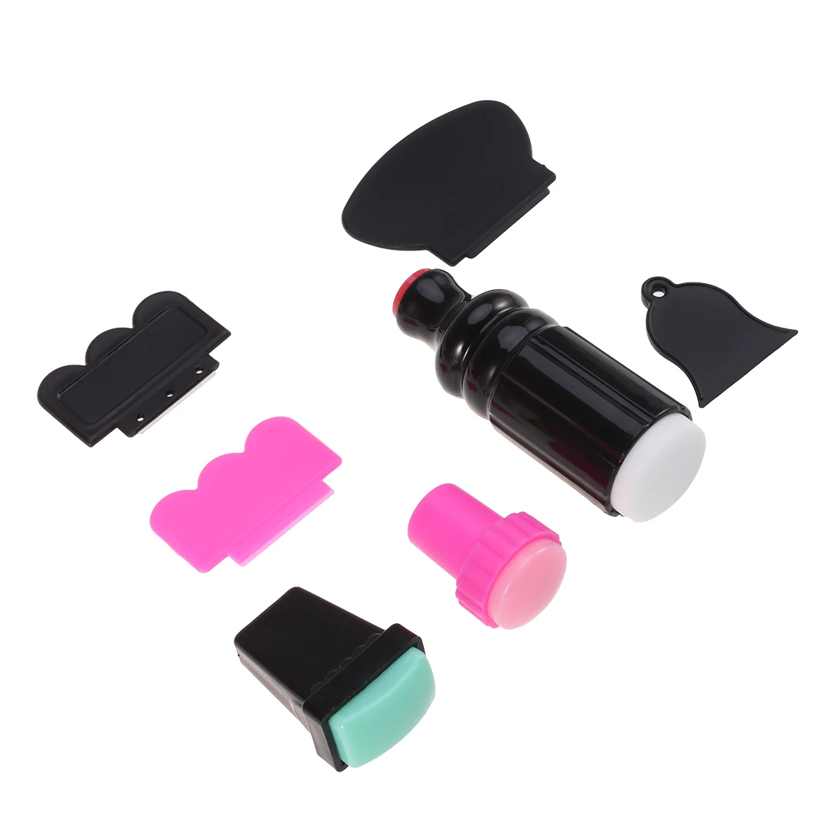 7 шт. лак для ногтей штамповка изображение рисования печать скребок Набор ножей