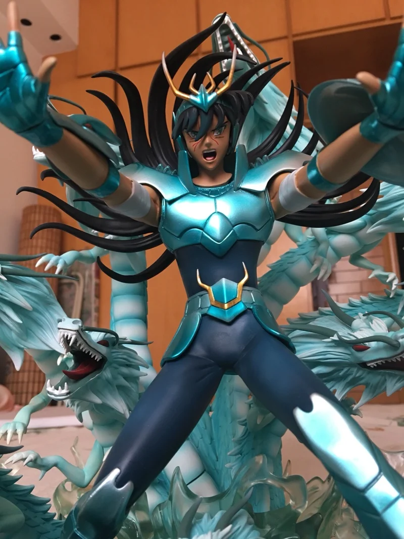 Comic-клуб в наличии Saint Seiya Bronze Shiryu 100 Rising Dragons GK смолы для коллекции | Игрушки и хобби