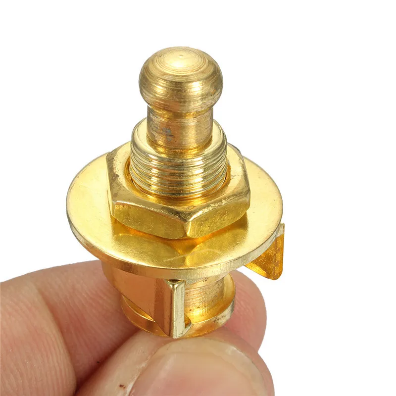 2 шт./компл. круглая головка акустическая Пряжка для гитарного ремешка гитарра