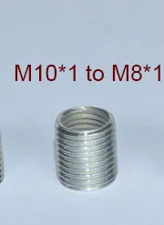 5 шт. M6 к M10, M8 к M10, M10 к M14 резьбовой полый Трубчатый Адаптер с внутренней наружной резьбой переходник конвейера - Цвет: Светло-зеленый