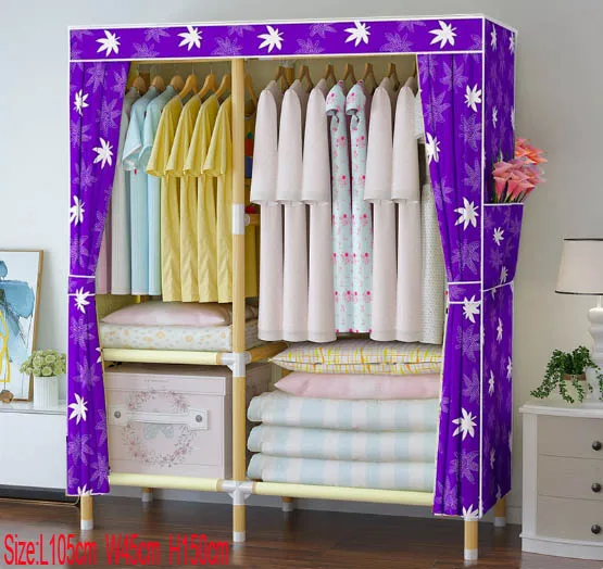 Factory Price Solid Wood Wardrobe length 105 cm | Wardrobes