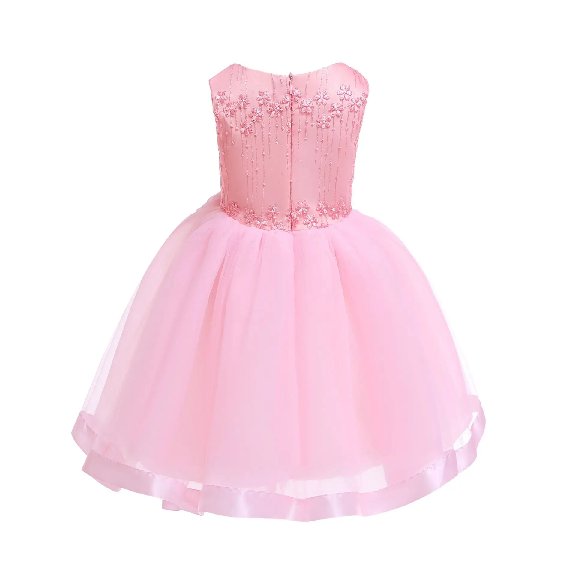 Детские платья для первого причастия девочек фатиновое Кружевное Свадебное