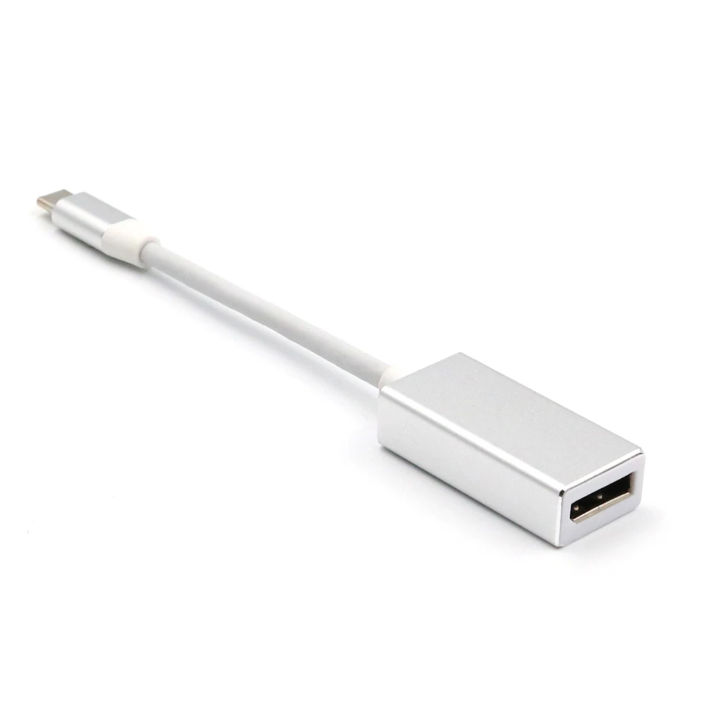 Высококачественный USB 3 1 Type C к 4K Mini DP DisplayPort Женский Кабель адаптер для Macbook|Кабели