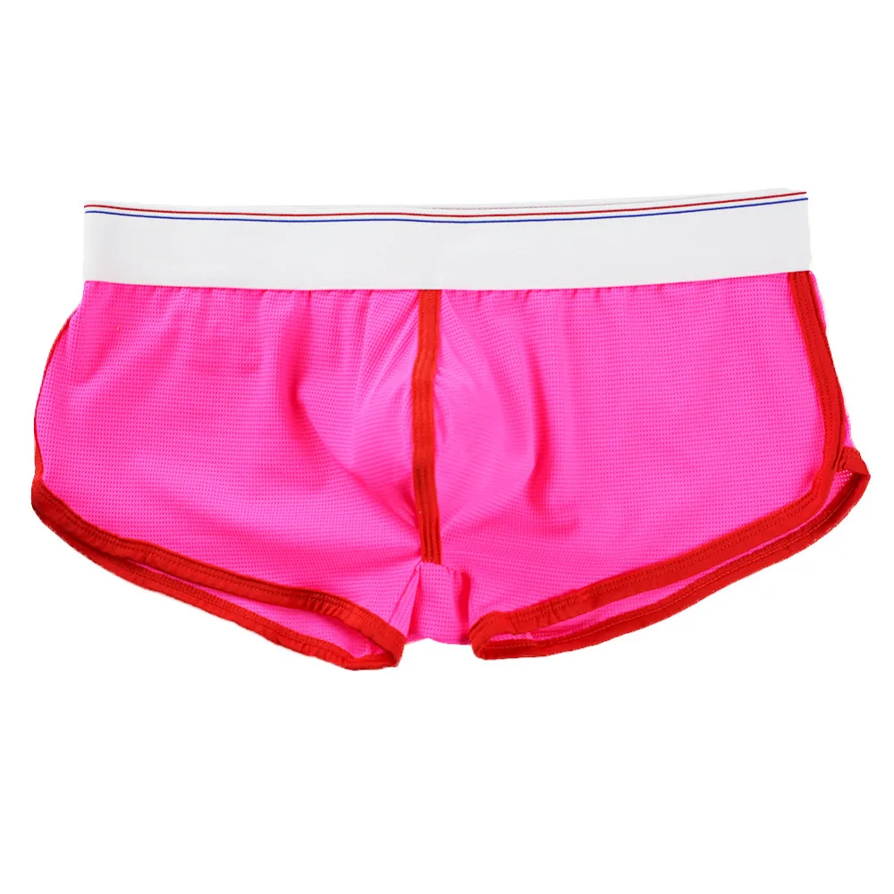 Для мужчин Мода дуга мешок выпуклые U дышащая Низкая талия Нижнее белье