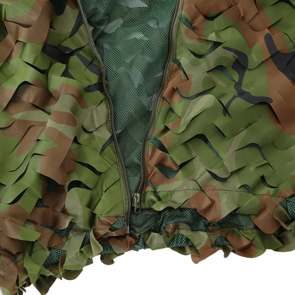 Camouflage Leafy Woodland Ghillie Suits casual Hunter Suit Jacket Pants Clothing | Мужская одежда