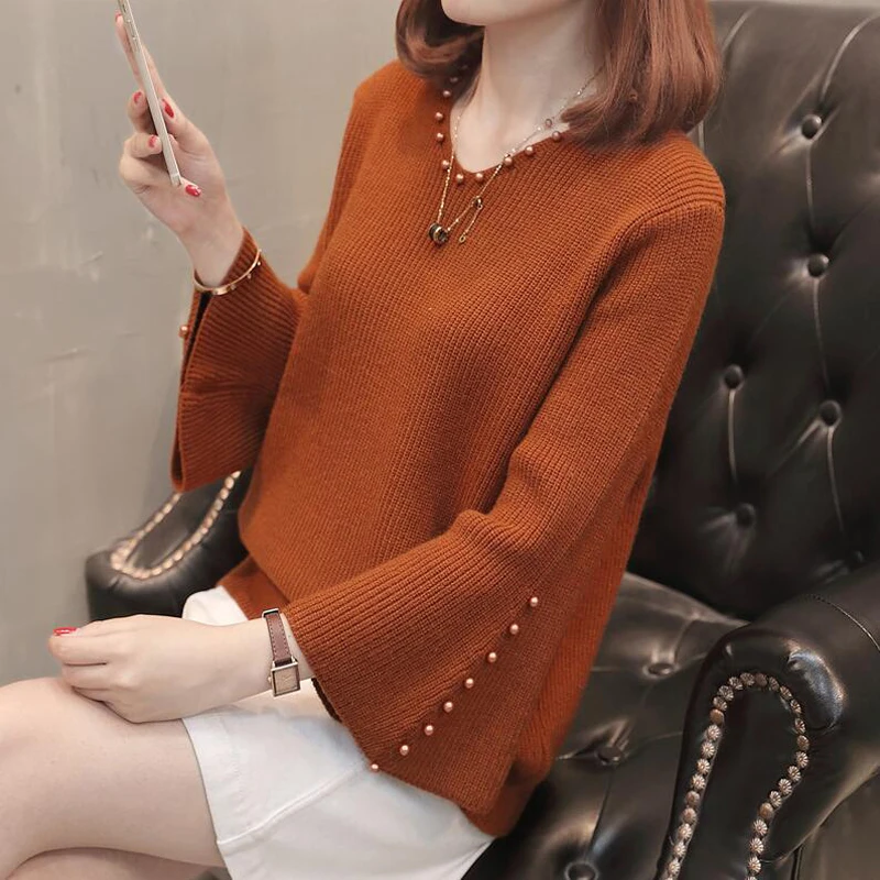 new Fashion women long sleeve v-neck thin sweater female all-match slim basic knitted shirt girls solid color pullover clothing | Женская