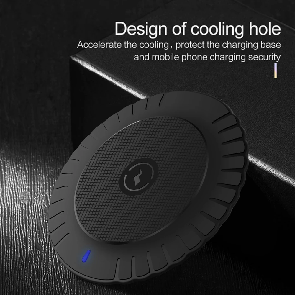 Беспроводное зарядное устройство FDGAO Qi для iPhone X R XS Max 8 Xiaomi Mix 2s 3 USB настольное Samsung