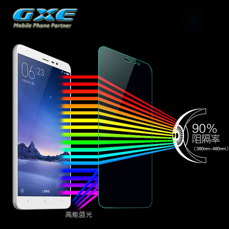 Закаленное стекло gxe (9H/ 0.25D/0 26 мм) для Xiaomi Mi3 Mi4 Mi4i Mi4c Mi4s Mi5 Защитная пленка экрана 2