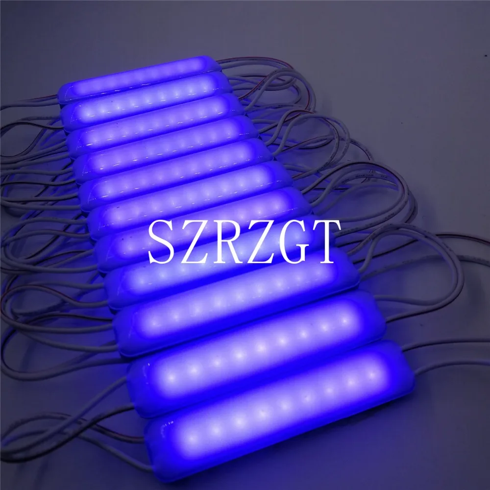 2 Вт/шт. впрыск COB Светодиодный модуль с объективом 160 градусов AC/DC 12V рекламы